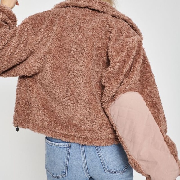 NWT Trendy Sherpa / Teddy Jacket - Picture 3 of 4